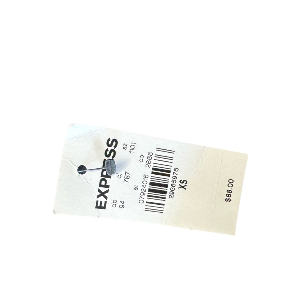 (NWT) EXPRESS Mini Slip Dress Gray Size XS - Picture 10 of 12
